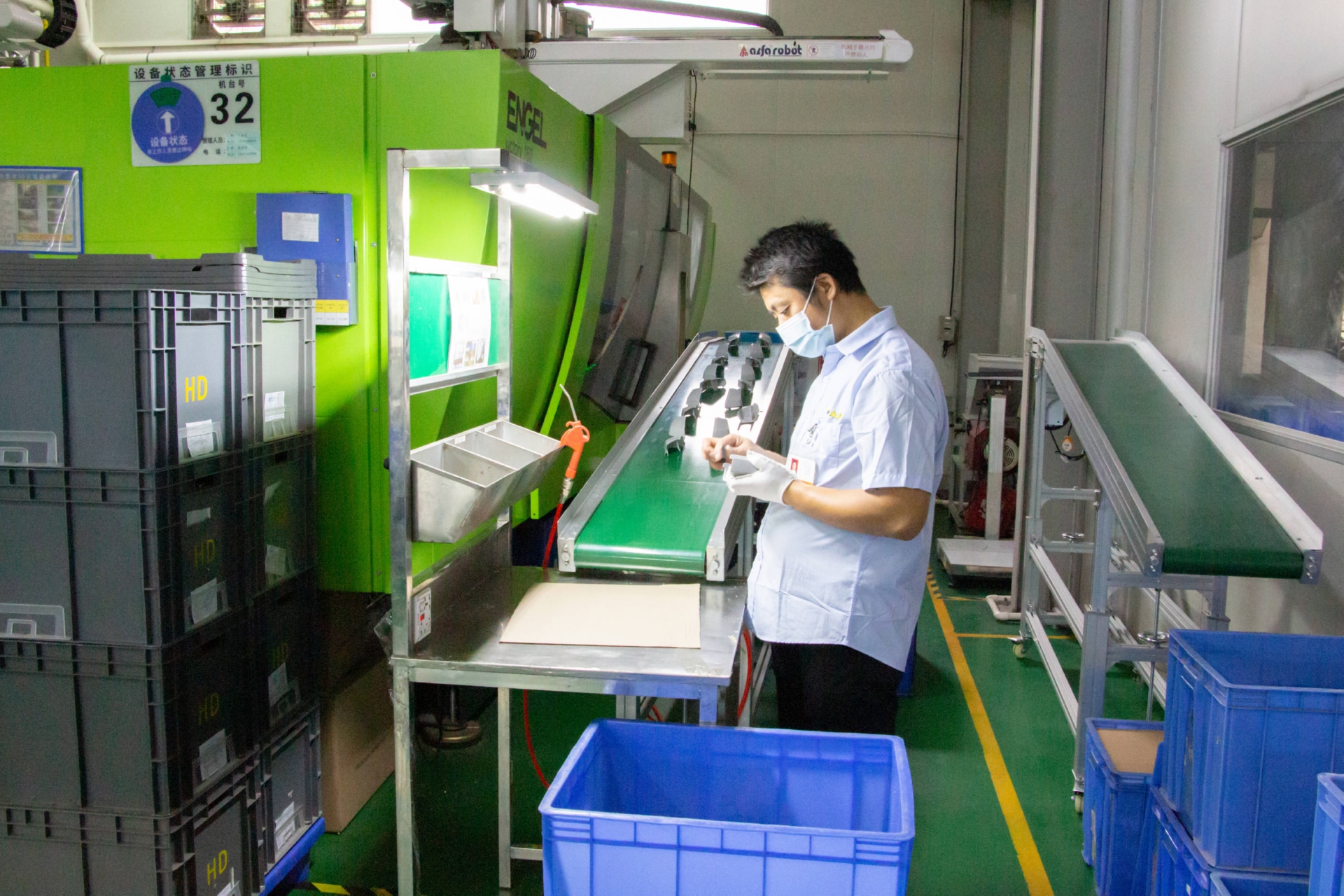 广东永超注塑模具加工厂家注塑加工车间实拍图片