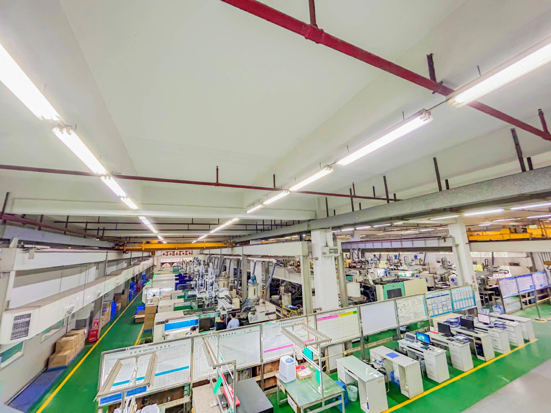 广东永超注塑模具加工厂家注塑加工车间实拍图片