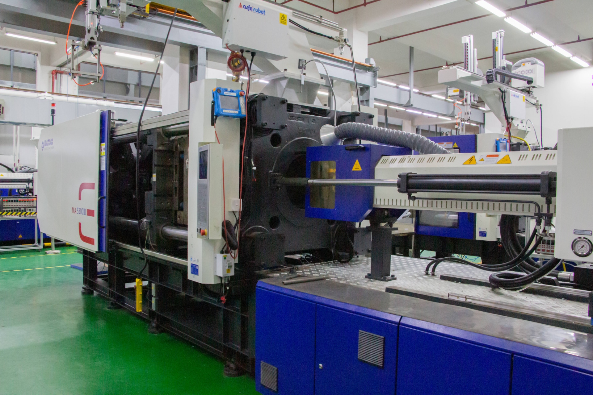 广东永超注塑模具加工厂家注塑加工车间实拍图片