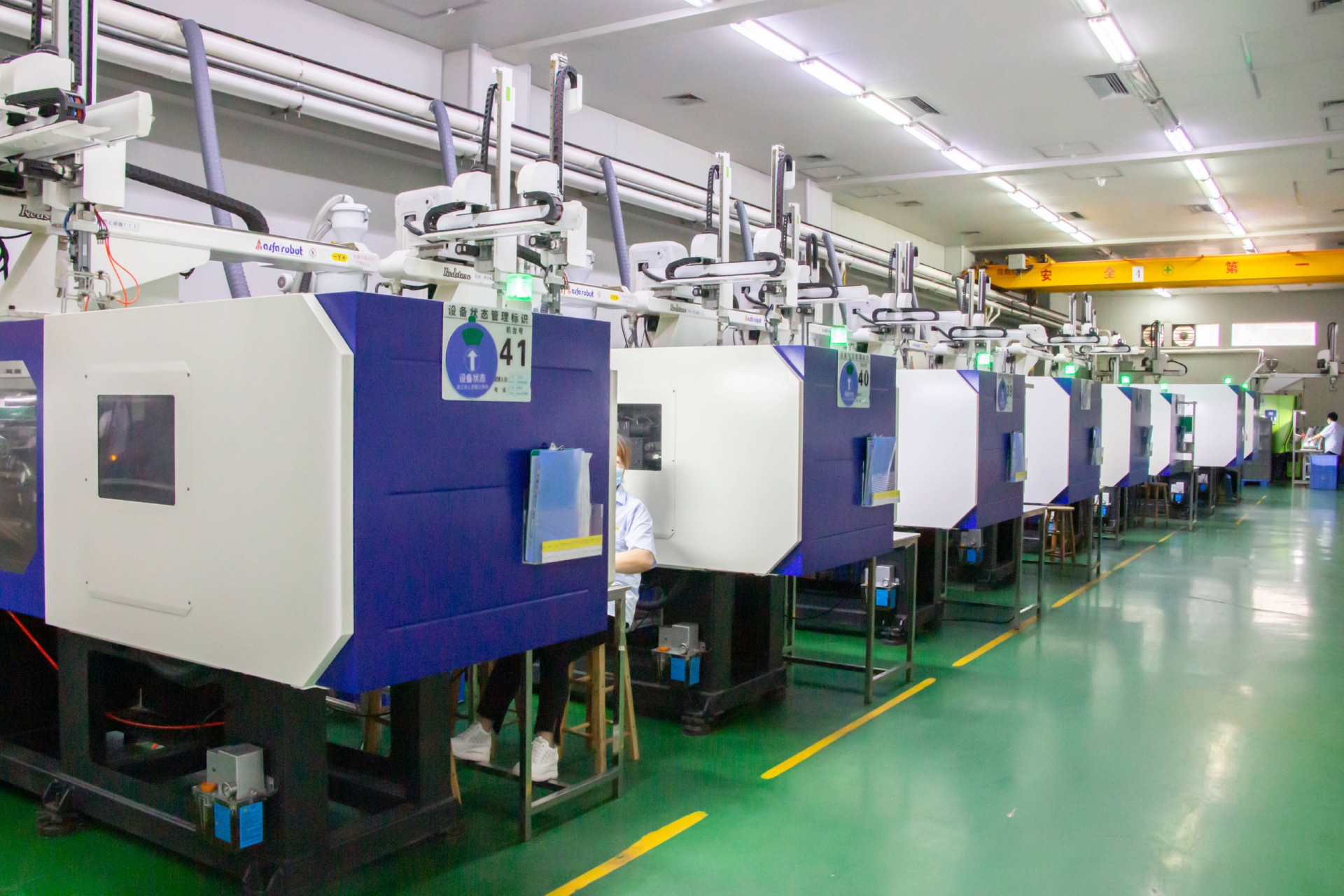 广东永超注塑模具加工厂家注塑加工车间实拍图片