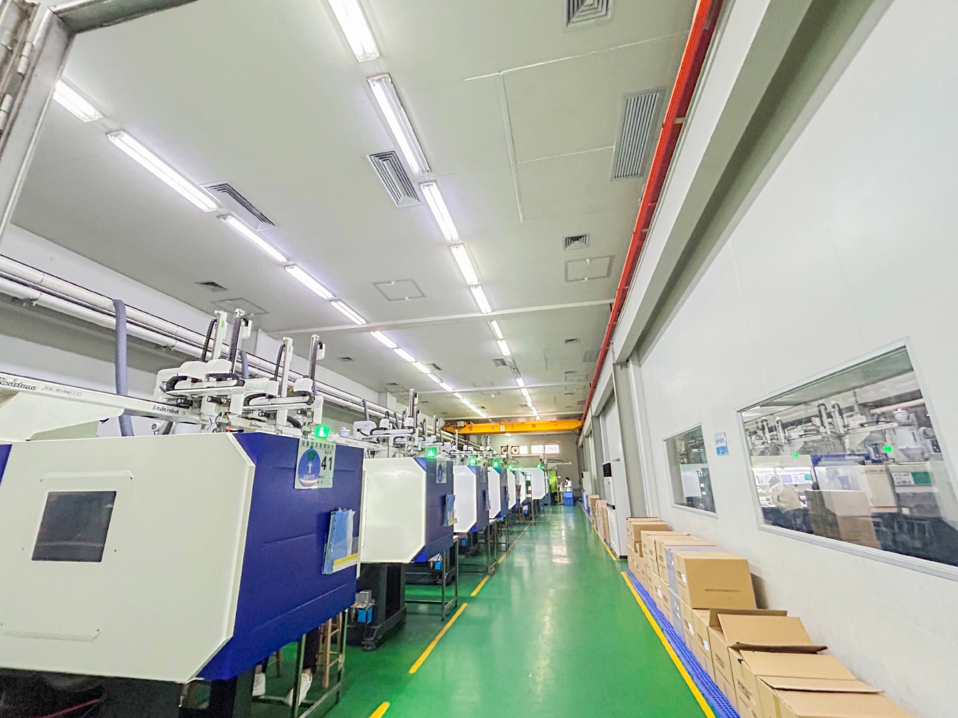 广东永超注塑模具加工厂家注塑加工车间实拍图片