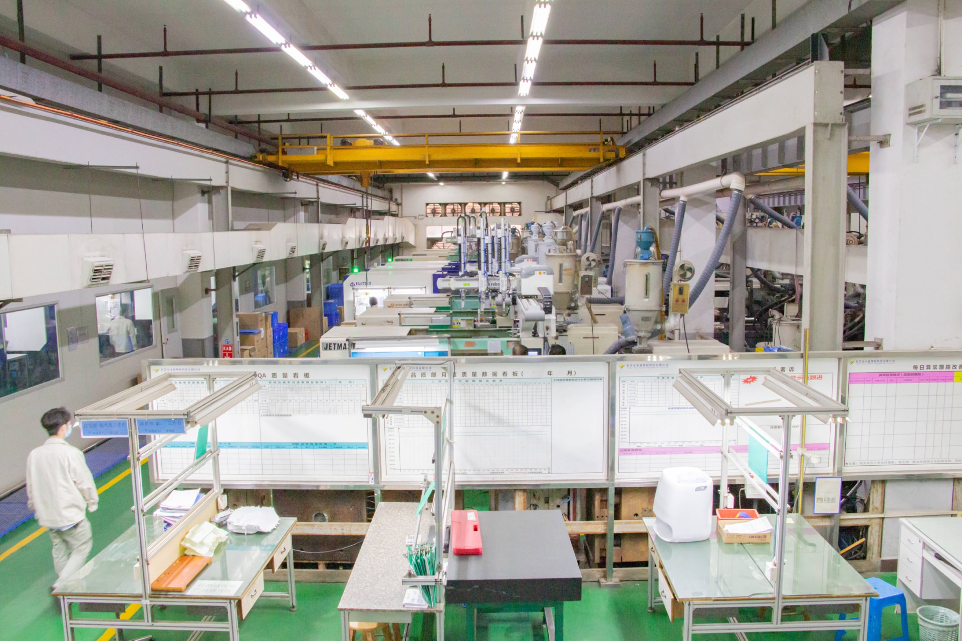 广东永超注塑模具加工厂家注塑加工车间实拍图片