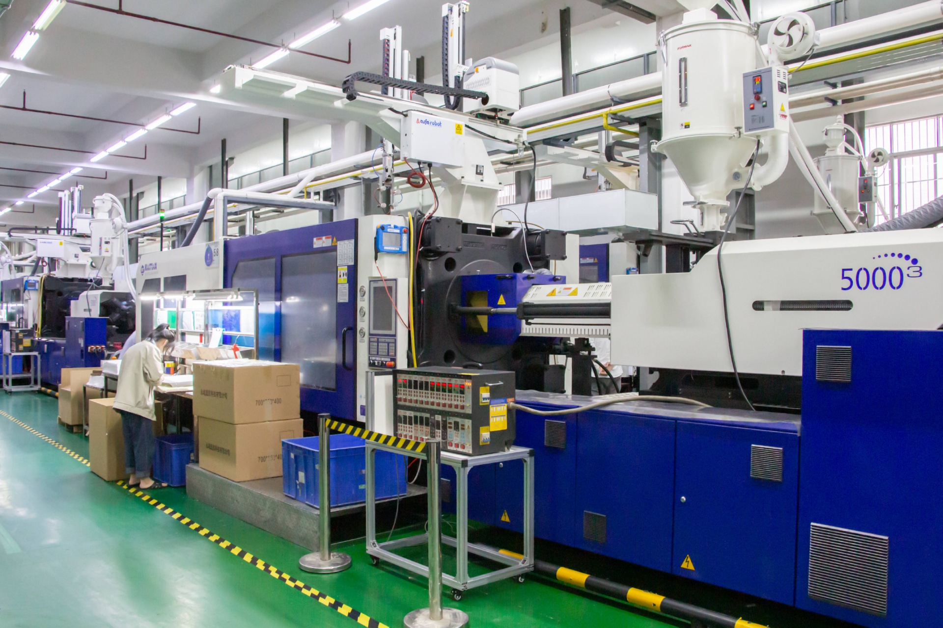 广东永超注塑模具加工厂家注塑加工车间实拍图片