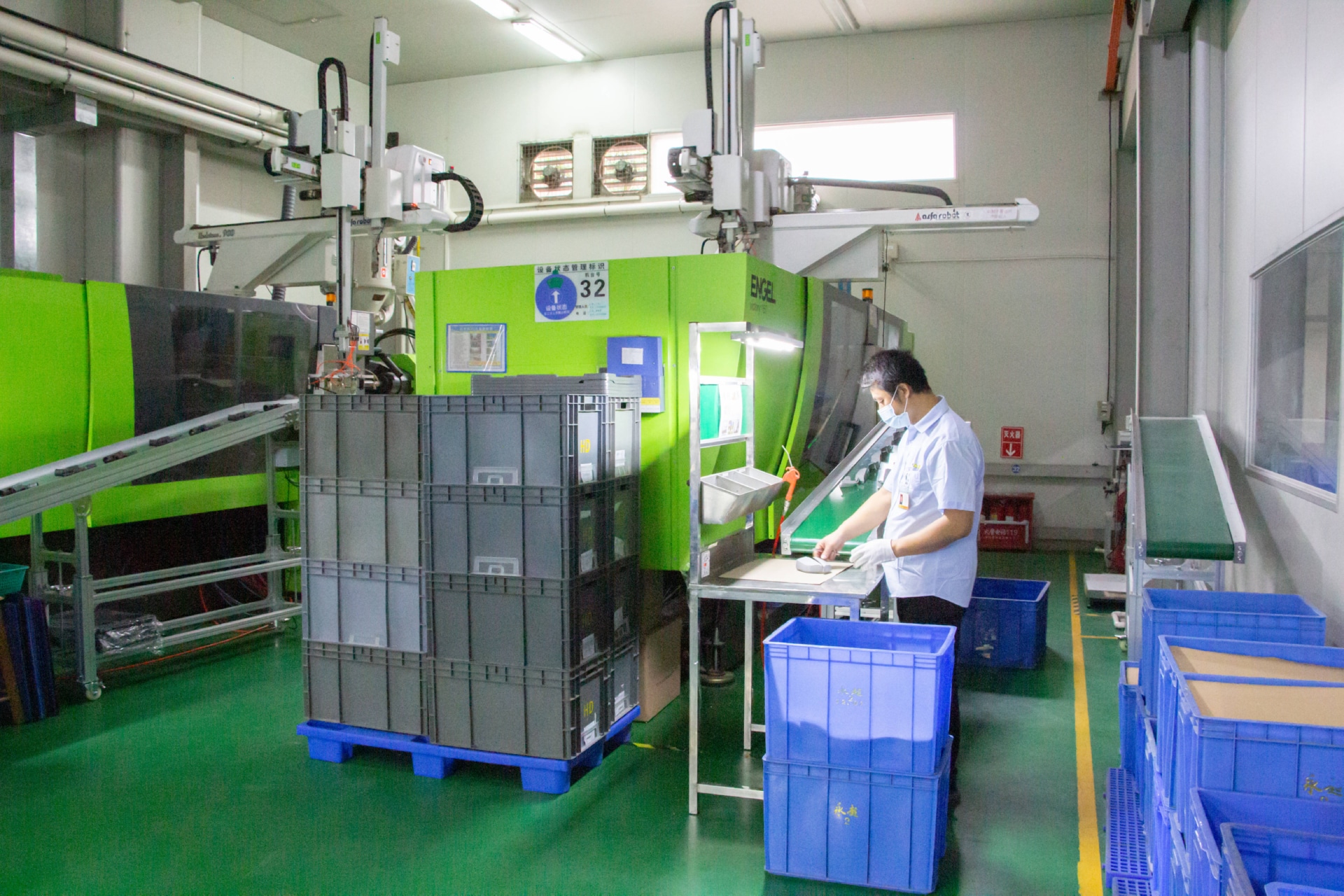 广东永超注塑模具加工厂家注塑加工车间实拍图片